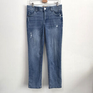 Democracy Jeans 10 Ab Technology Distressed Stretch‎ 32x30 Ankle Blue Casual
